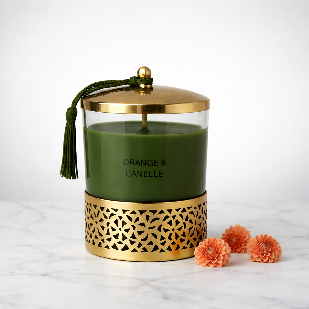 Copper Flame Candles