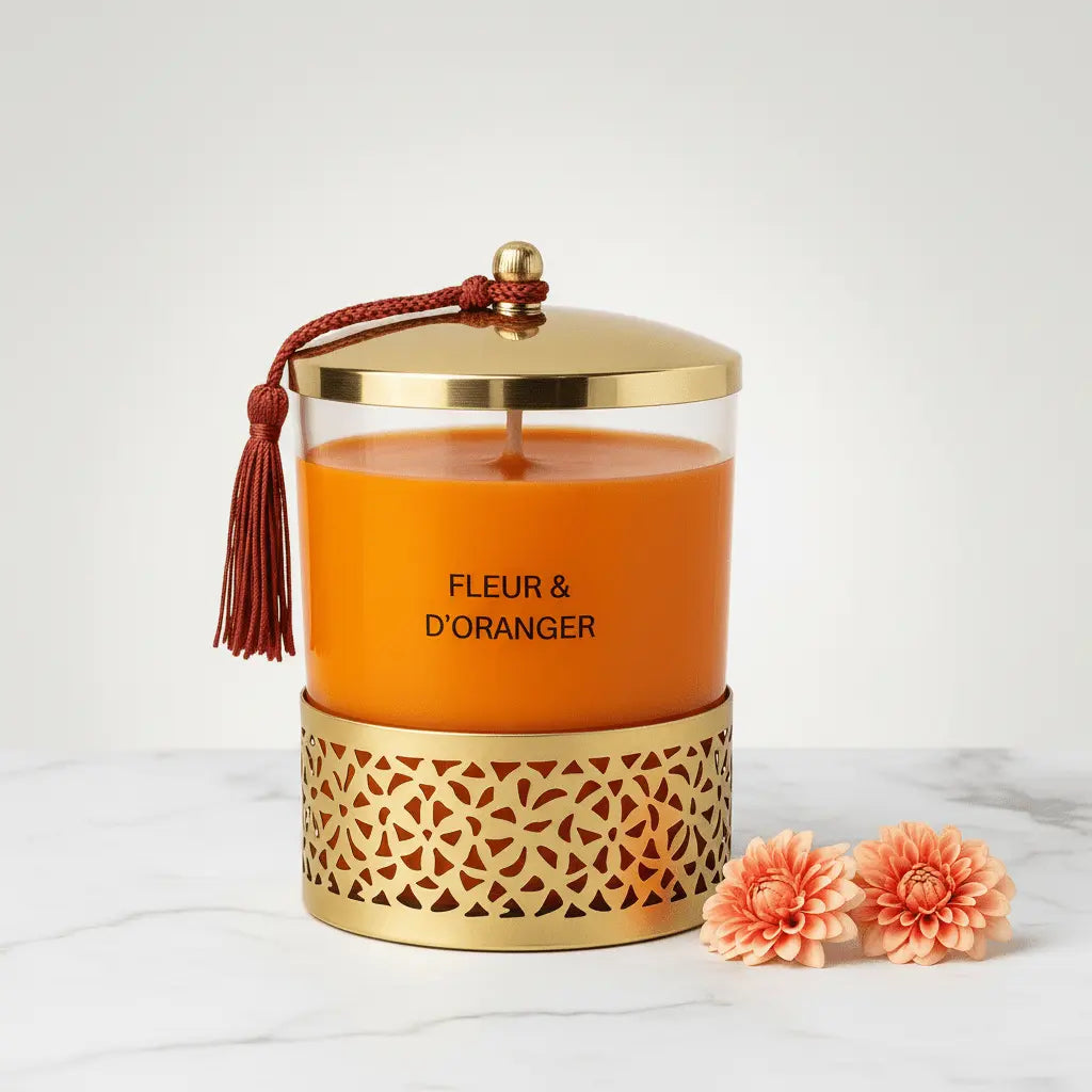 De Copper Flame Luxe – Premium Marokkaanse Geurkaars - The Style Of Morocco
