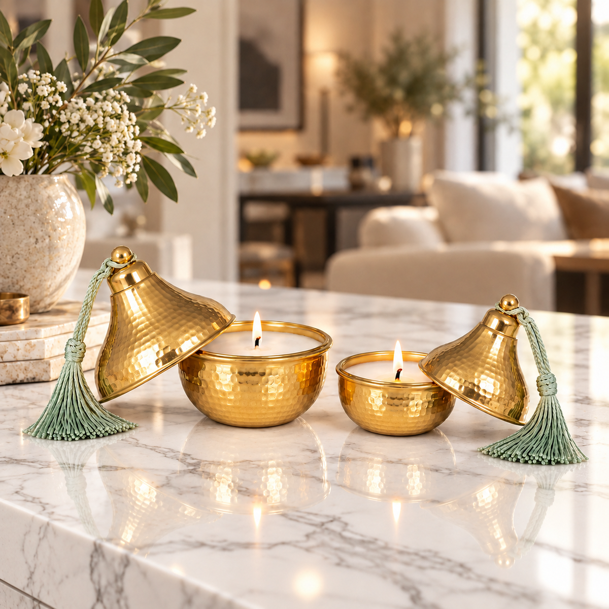 Majesté d'Oranger – Luxuriöse Duftkerze | 2er Set