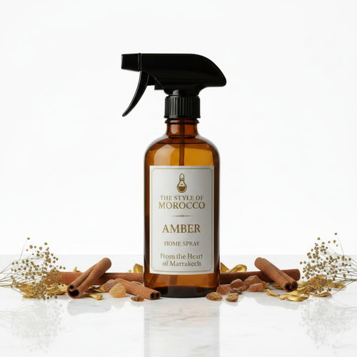 Amber 500ml Home Spray Witte Achtergrond