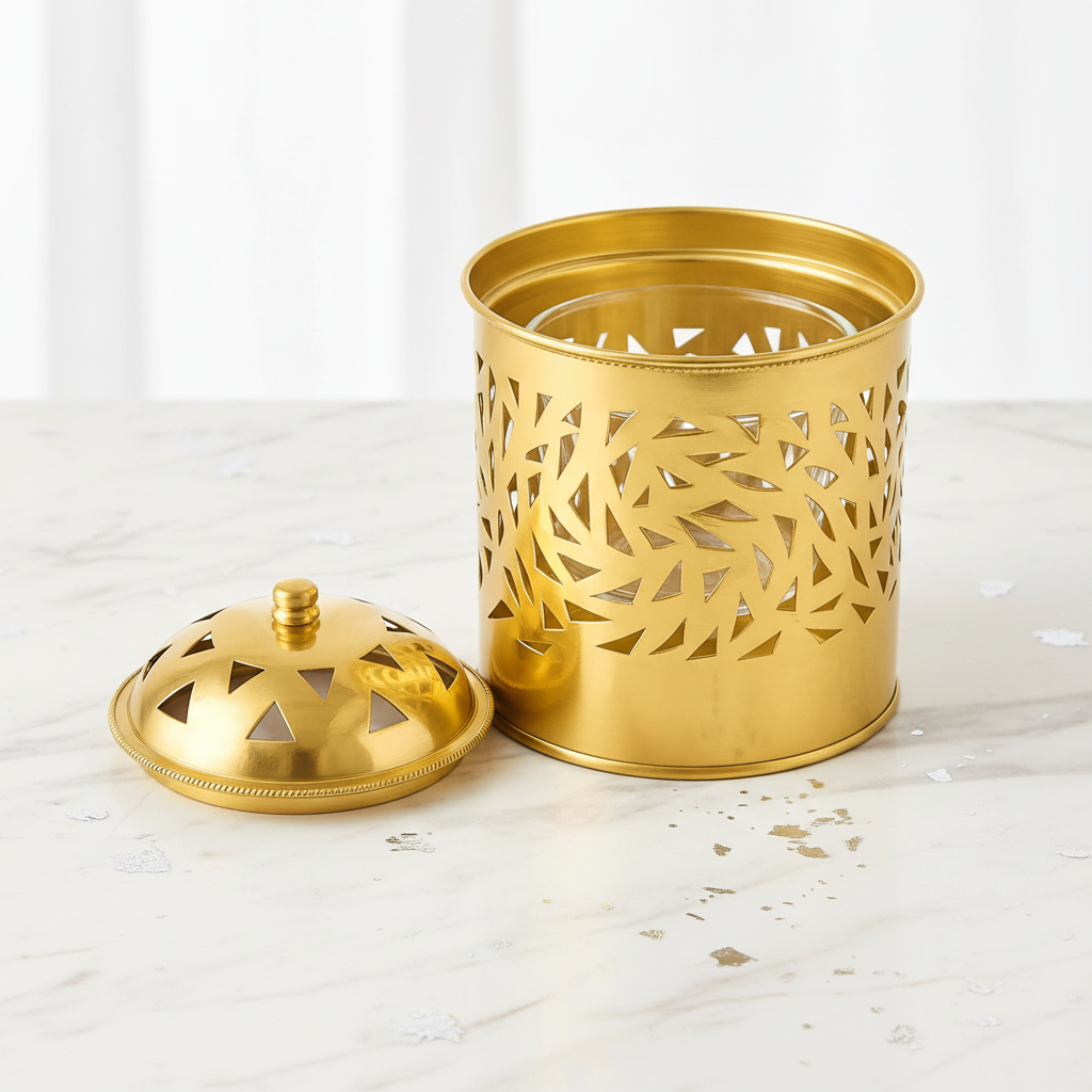 Copper Essence - Detail with Glass Insert