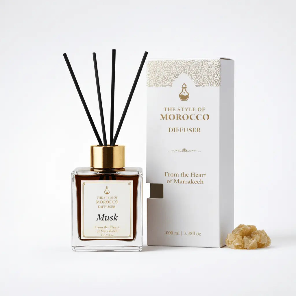 Diffuser Elegant Edition.– Luxe Geurstokjes Marrakech - The Style Of Morocco