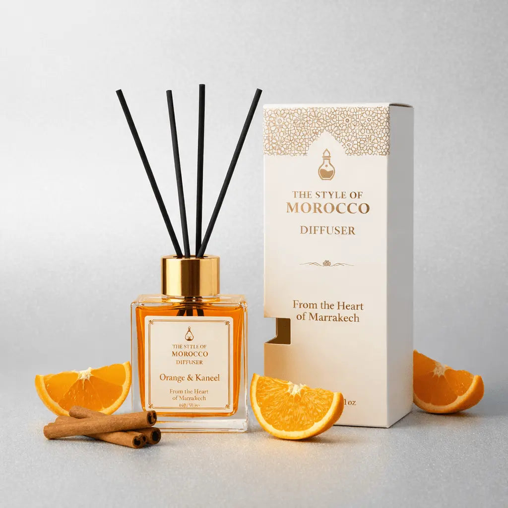 Aroma Diffuser Elegant Edition - Luxe Geurstokjes Marrakech