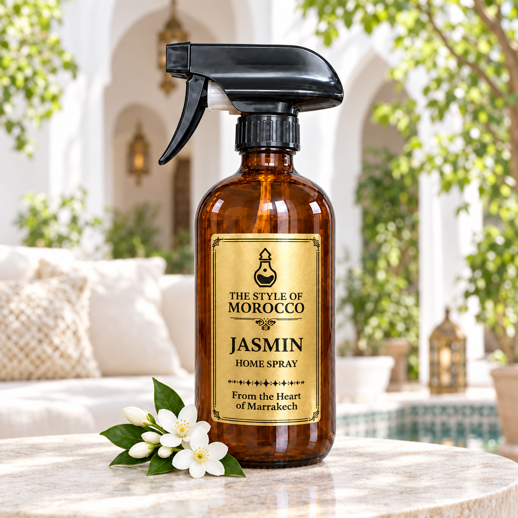 Jasmin Home Spray 500 ml sfeerbeeld in interieur
