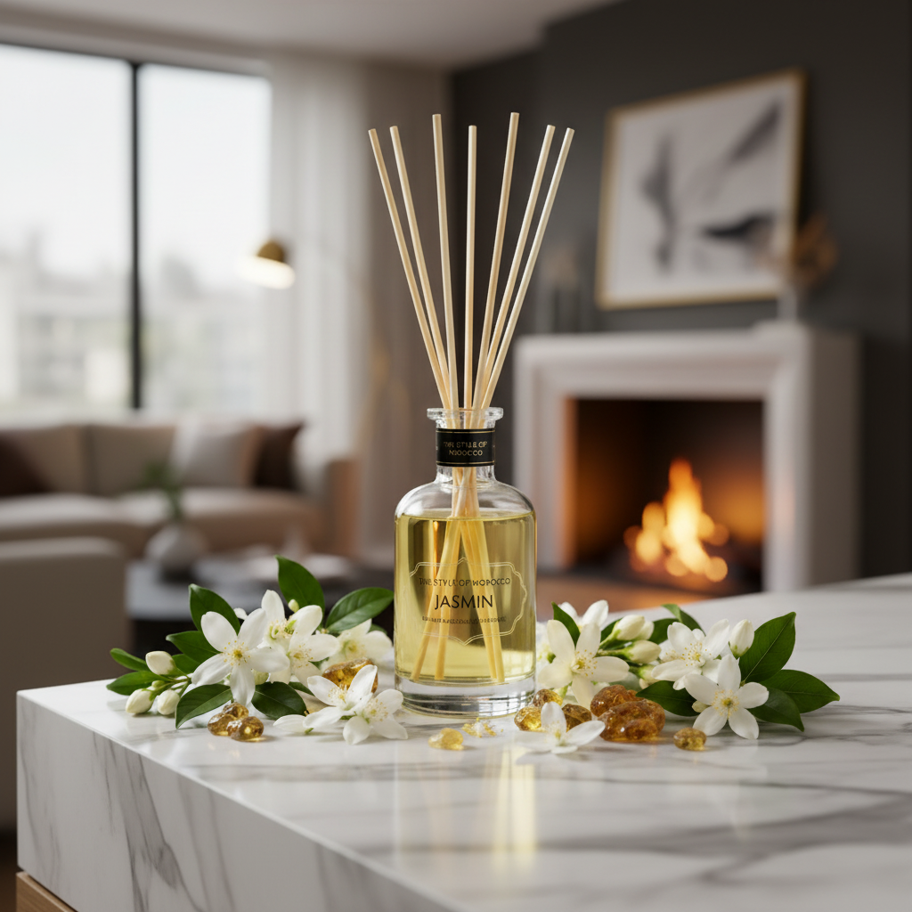 Jasmin Diffuser - open haard sfeer