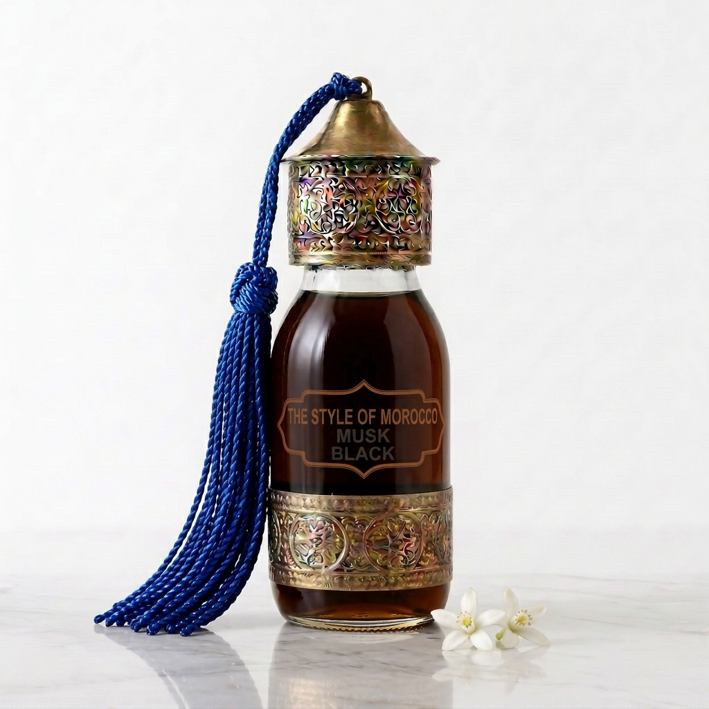 Musk 60 ml met koffiebruine olie