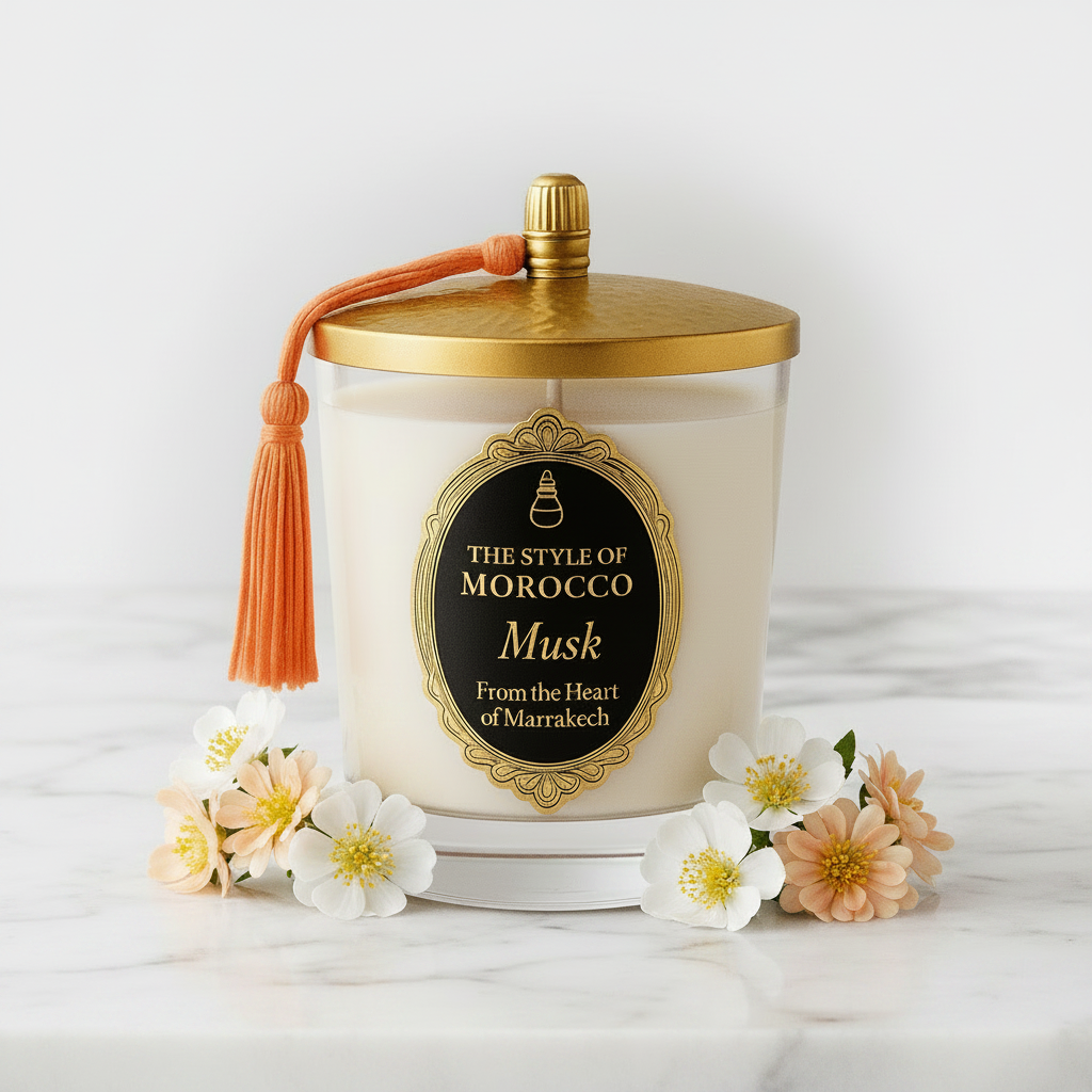 Musk Candle – Geen Kleurcirkel