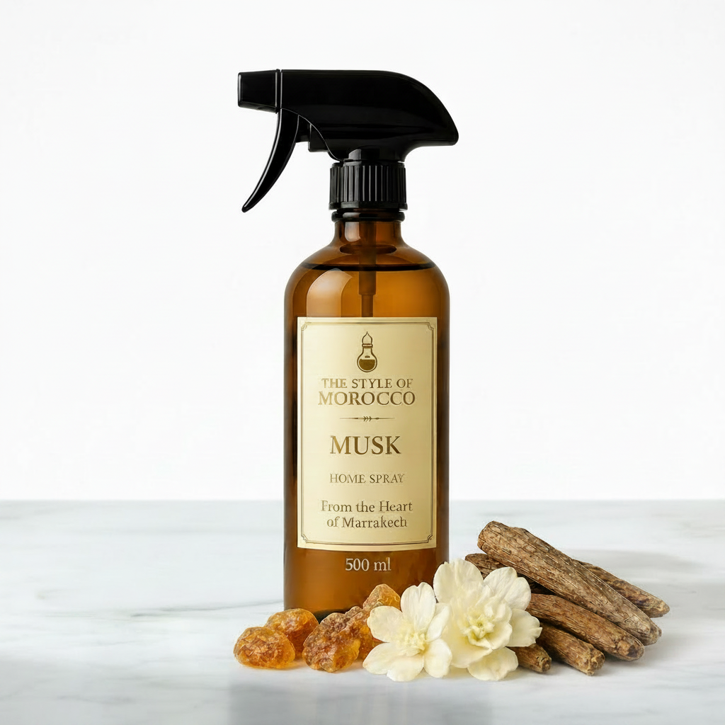 Musk Home Spray - licht grijs wit marmer