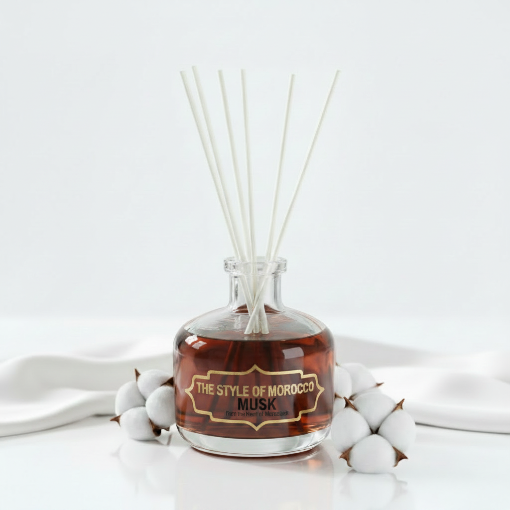 Musk Reed Diffuser – Puur Witte Achtergrond