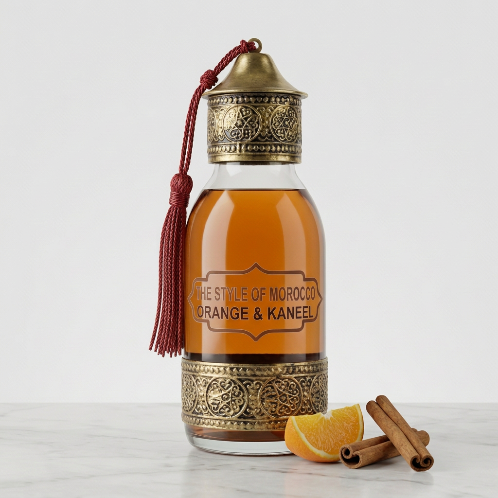 Orange Cannelle 125 ml met rood kwastje