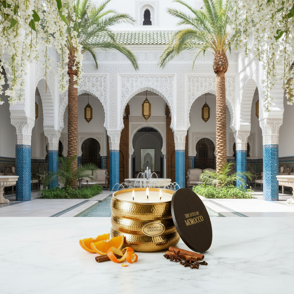 Orange & Cannelle – Meer Riad Zicht