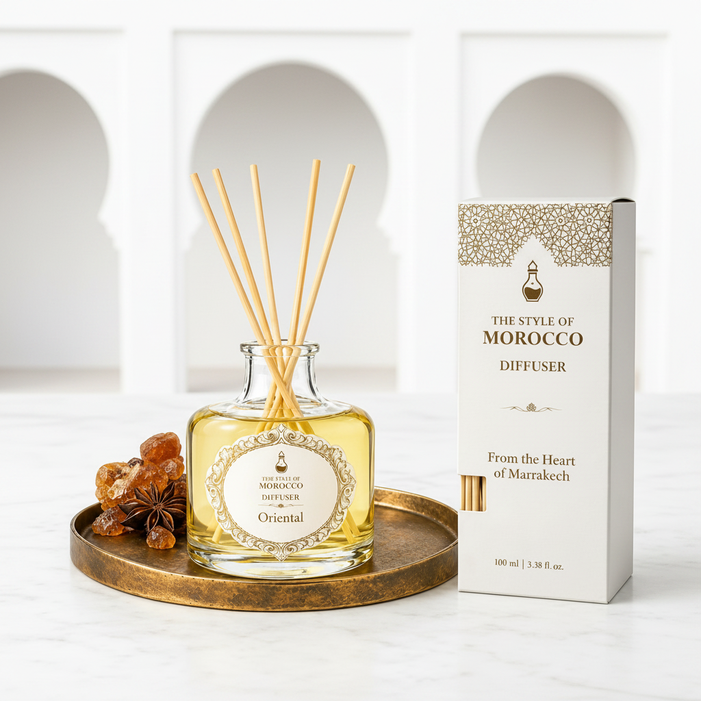 Oriental Diffuser - witte riad sfeer
