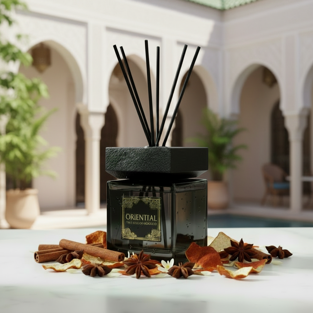 Oriental riad sfeerbeeld