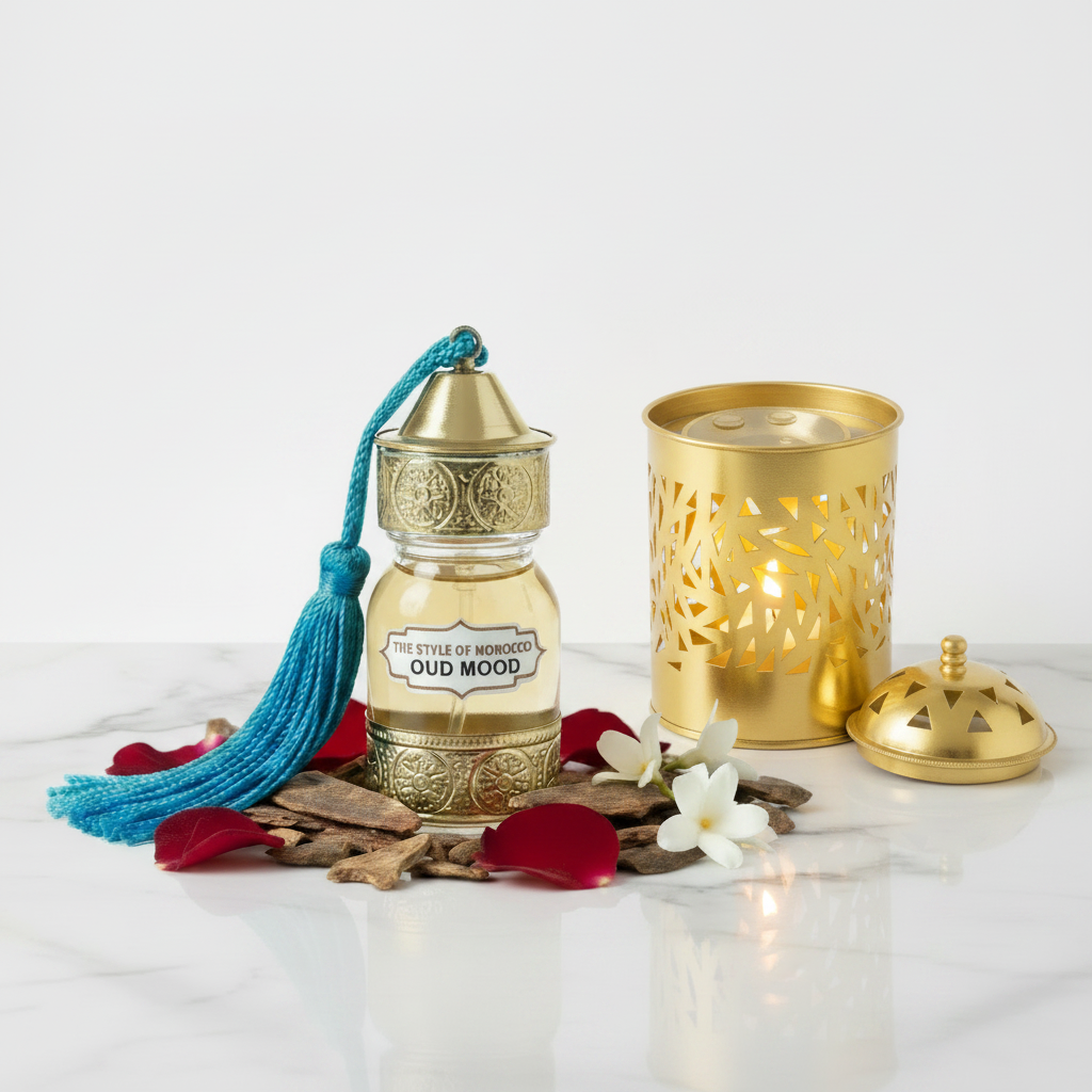 Oud Mood - Sfeerbeeld met Aroma Brander