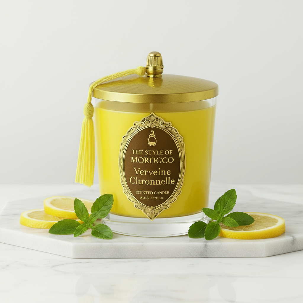 Verveine Citronnelle – Koele Witte Achtergrond