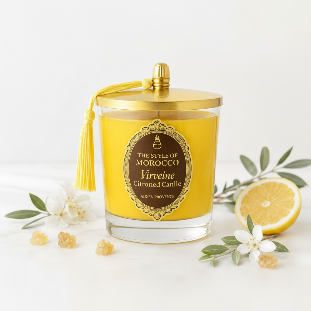 Verveine Citronnelle puur witte achtergrond